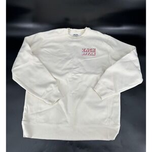 Zach Bryan American Heartbreak Official Tour Merch‎ Crewneck Sweatshirt Size L